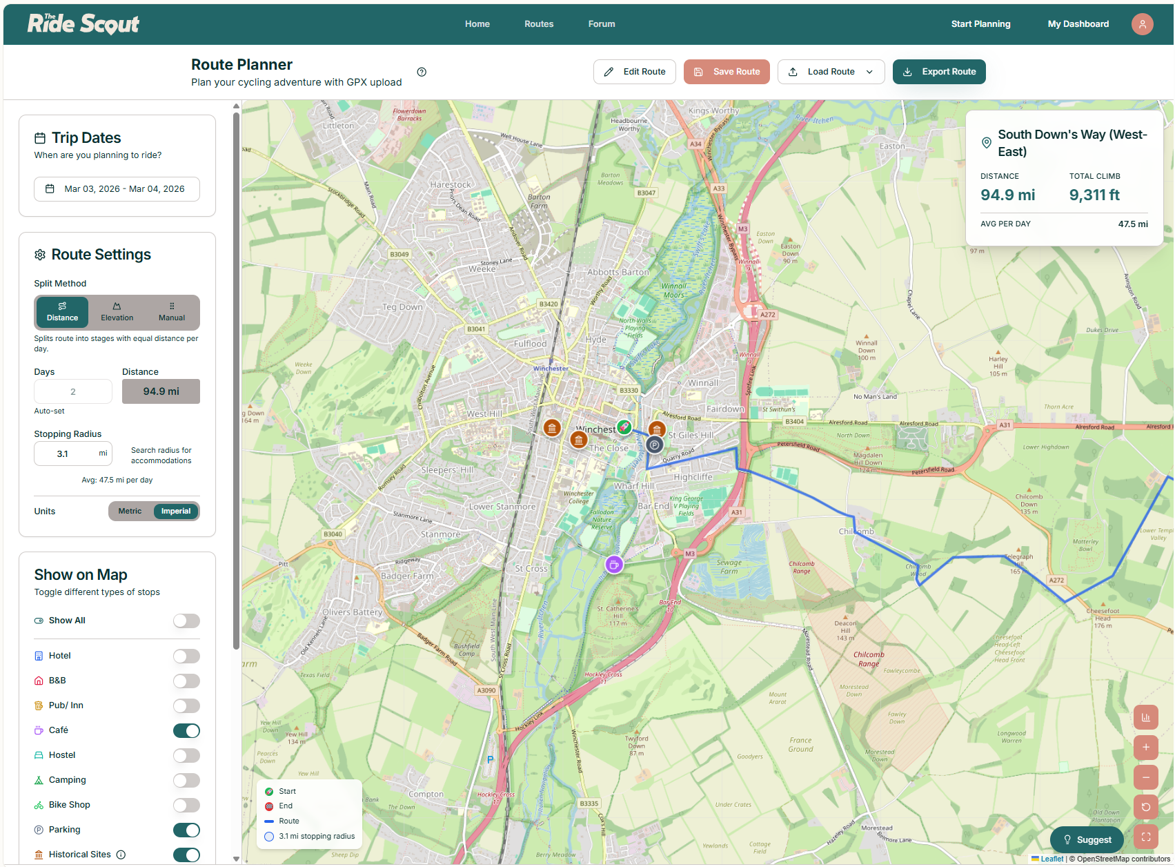 Ride Scout — Plan Your Next Cycling Adventure